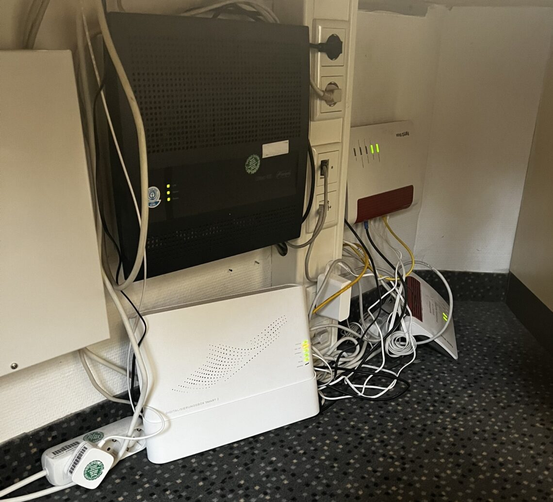 PC-Installation Apotheke Netzwerkchaos
